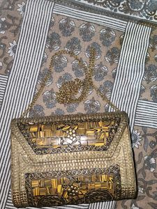 Exquisite Embellished Clutch Bag