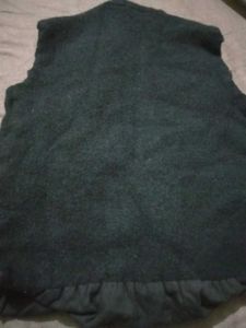 Sleeveless Black Vest