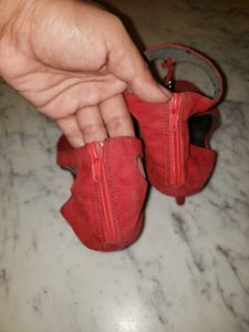 KUNST Red Tasseled Heels