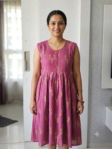 pink frock
