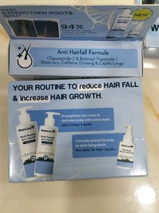 5pc multi peptide anti hairfall shampoo
