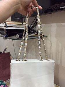 Elegant White Handbag