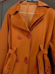 Stylish RichTan Trench Coat