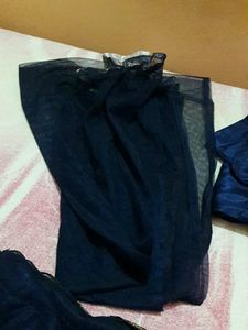 Elegant Navy Blue Embellished Kurti