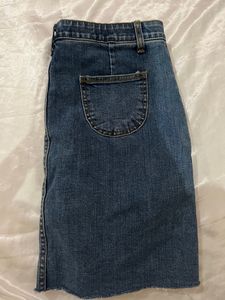 Denim Skirt
