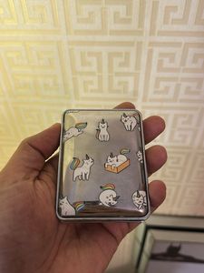 Cute Cat Unicorn pocket mirror