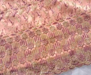 Elegant Peach Embroidered Kurta Set