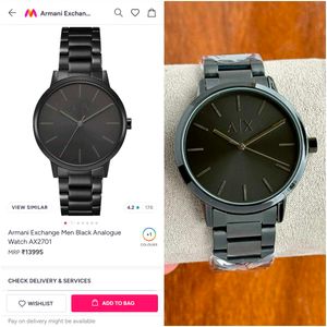Armani Exchange  Watch Men rakhi sale