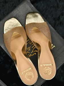 Embellished Open Toe Heels