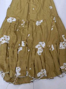 Boho Floral Maxi Skirt