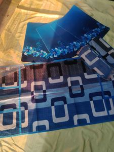 Blue Floral Placemat  freez uper cover Set