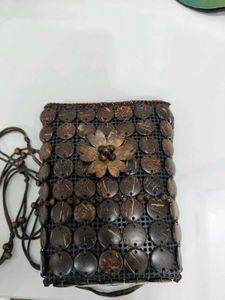 Unique Coconut Shell Bag (18 cm* 13 cm)