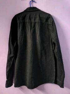 Zudio Black Denim Shirt