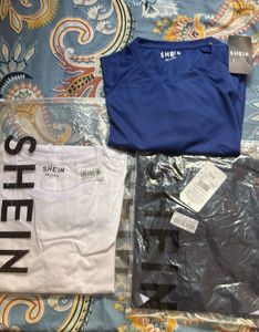 SHEIN Basic T-Shirts (Set of 3)