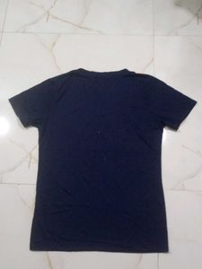 Navy Blue Men's T-Shirt and black tshirt
