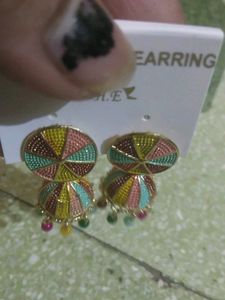 Colorful Statement Earrings