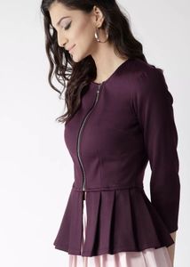 Chic Peplum Blazer