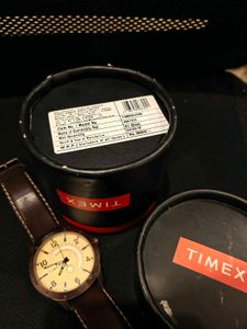 Timex BEIGE dial watch