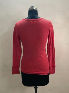 Red HCO Los Angeles Long Sleeve T-Shirt
