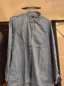 Denim Shirt Dress