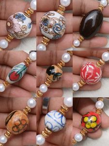 Authentic Chinese Ceramic(Porcelain)Beads Necklace
