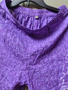 Purple Kurta Set &amp; Dupatta