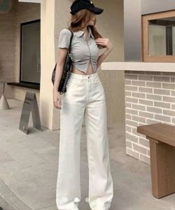 White Wide Leg Jeans