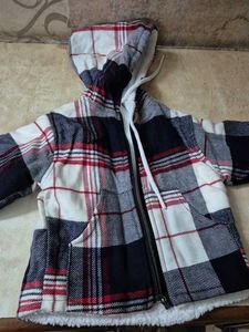 Cozy Plaid Hooded Jacket