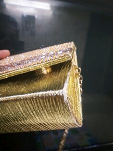 Golden Sling Bag