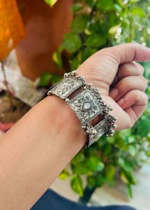3 Oxidized Silver Bracelet