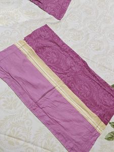 Tangerine Floral King Size Double Bed Sheet