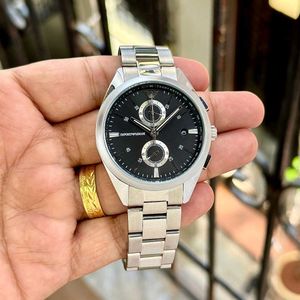 armani watch for men chrono working