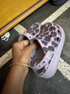 Cute Leopard Print Crocs for Kids