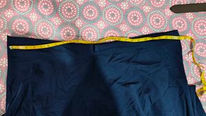 Navy Blue Designer Kurta With Churidar Kameez