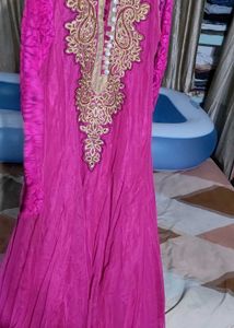 Beautiful Pink Ethnic Gown