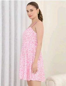 Floral Print Mini Dress