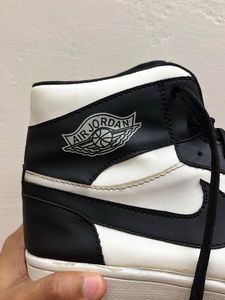 Nike Black &amp; White Jordan Sneakers