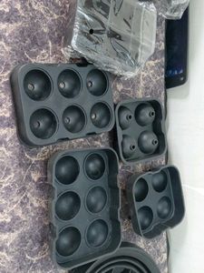 Spherical Molds Set of 5 ice bowl n ball moul