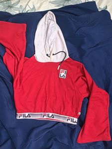 Fila Cropped Hoodie