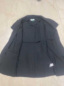 Glitchez Cuban Collar Panelled Mini Shirt Dress