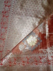 Beautiful Banarasi papersilkSaree with Blouse