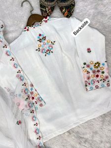 Beautiful Sarara with Koti and Dupatta