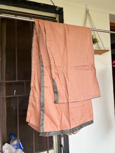 Peach Palazzo Pant &amp; Chunri Set