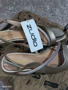 Zudio Gold Sandals - New with Tags