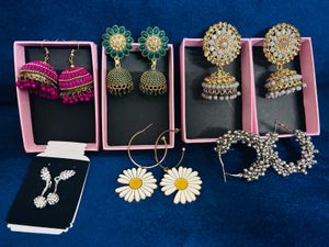 earrings combo of six