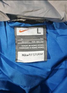 Nike Blue Grey Hooded Jacket