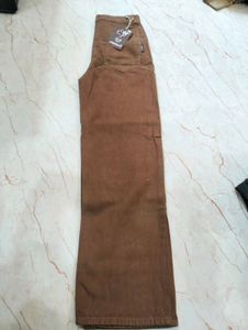 make offer Brown Wide Leg Jeans