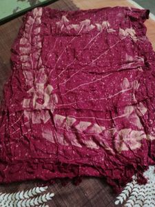 Stylish Maroon Printed Dupatta buy now