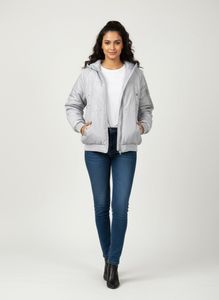 Lightweight Padded Hooded Jacket