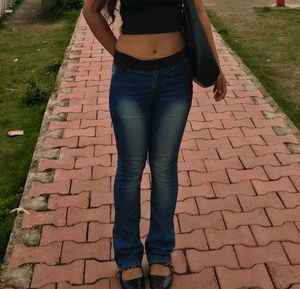 low rise Blue Wash Denim Jeans